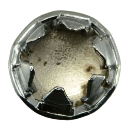 Midwest Fastener 3/8" Chrome Plated Steel Flush Head Hole Plugs 20PK 74041